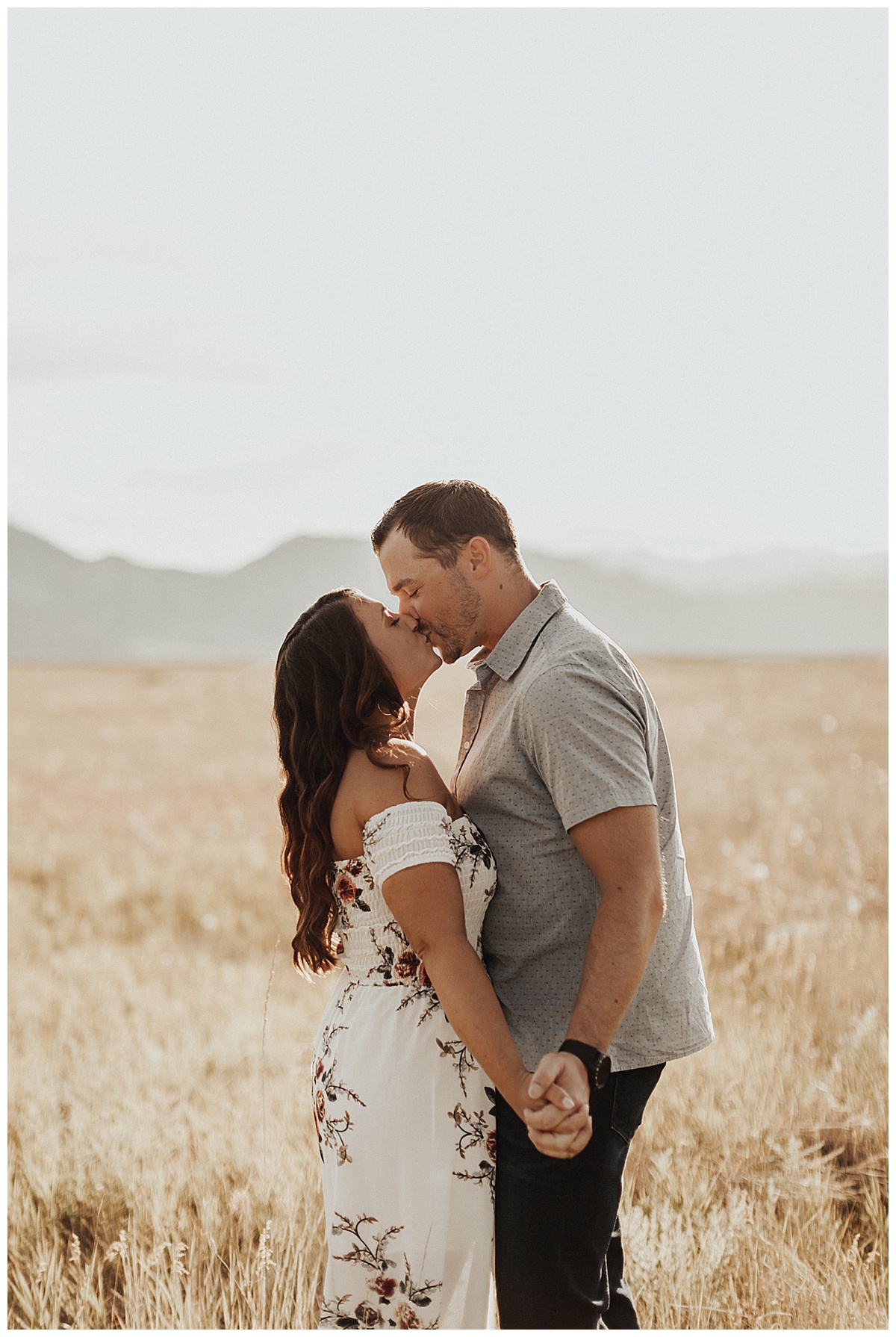 Romantic and flirty engagement session at Davidson Mesa Trail in Boudler, Colorado